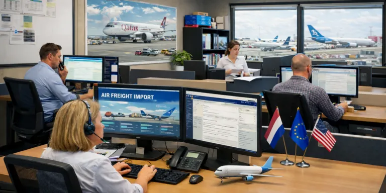 Import medewerker luchtvracht